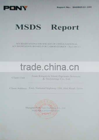 aluminium paste for color masterbatch