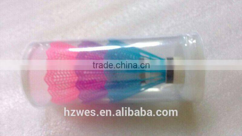 3PCS Colorful plastic badminton
