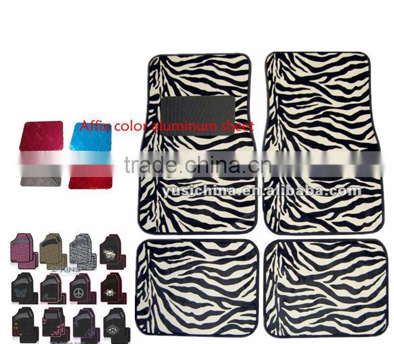 universal fitting car carpet cartoon design car mat