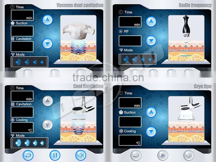 LM-S800E Supersonic Operation System and Weight Loss Feature cavitation rf vacuum