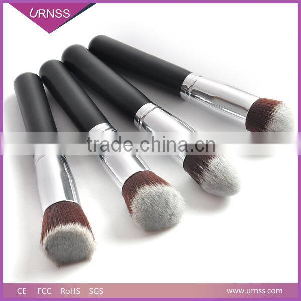 China oem manufacturer makeup kabuki brush, 10 pcs kabuki makeup brush set, Synthetic hair kabuki makeup brush set