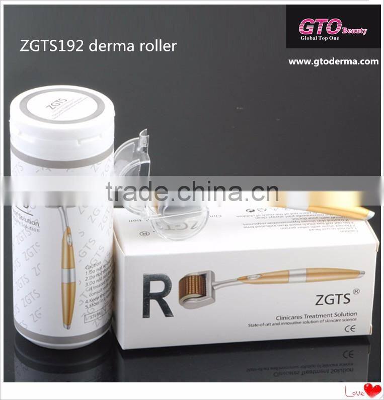 GTO 192 micro needle derma roller ZGTS titanium derma roller