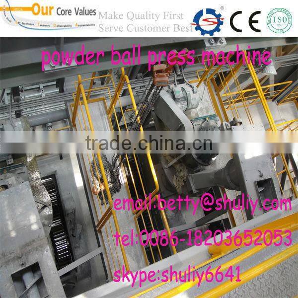 Recycling dry powder pressure ball machinery made in Henan China
