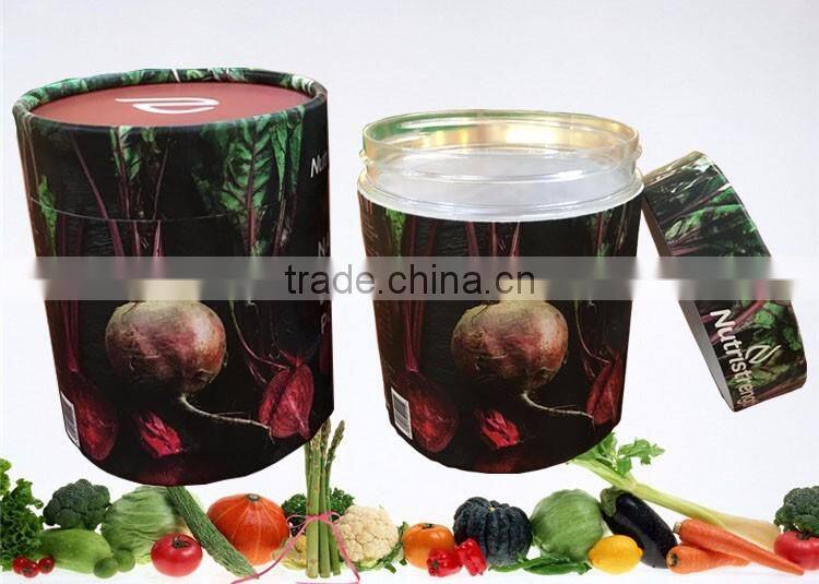 Factory Made Special Round composite can manufacturer