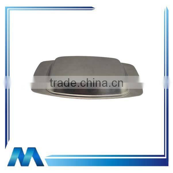 satin polishing stainless steel butter box