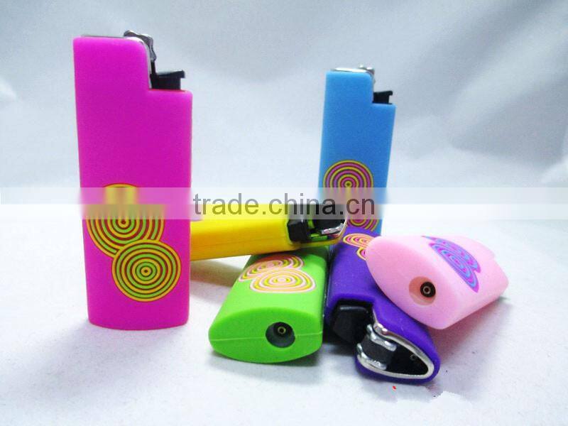 Fashionable silicon lighter cover