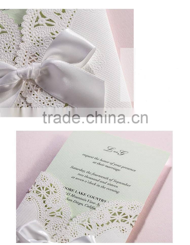 Pop up wedding invitation card