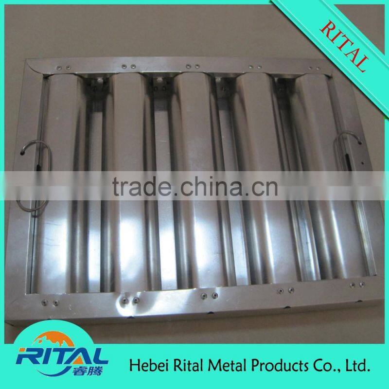 Commercial Stainless Steel Range Hood Baffle Exhaust Filter