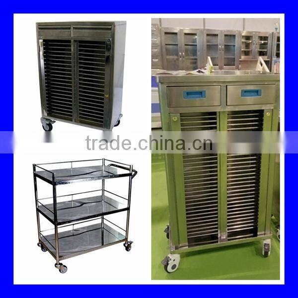 Best price stainless steel medical trolley with fast delivery