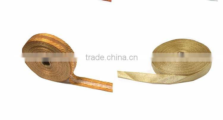 Enchasing gift wrapping webbing Embroider jacquard nylon strapping