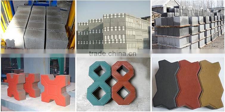 QT10-15C germany design automatic concrete interlock brick machine