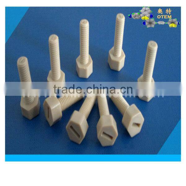 high temperature resistance wear resistance PEEK hex head screws