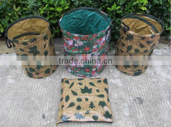 animals decoration painting with frame and garden item bag leef bag waste pop up bag