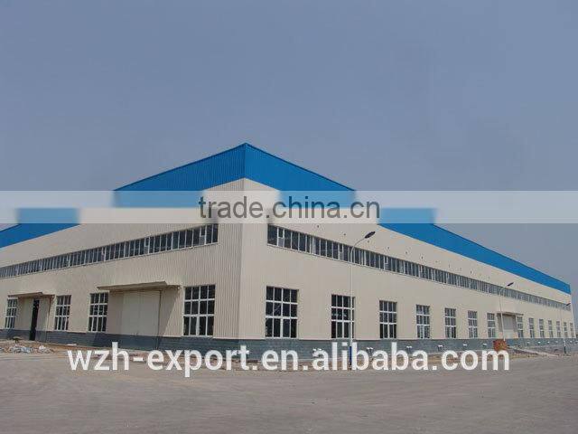 factory steel structure drawing pre engineered steel structure in project