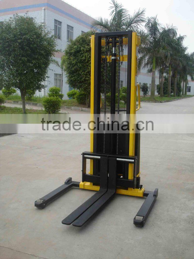 Veshai 2200lbs Powered lift stacker with adjustable forks and legs VH-BS-100/38 AA