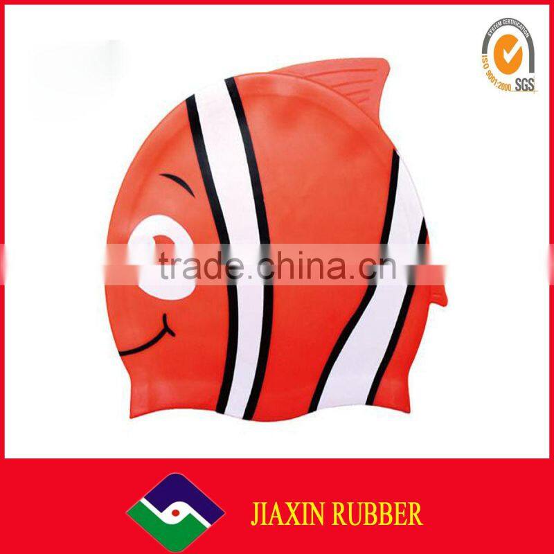 2014 high quality factory price national flag swim caps