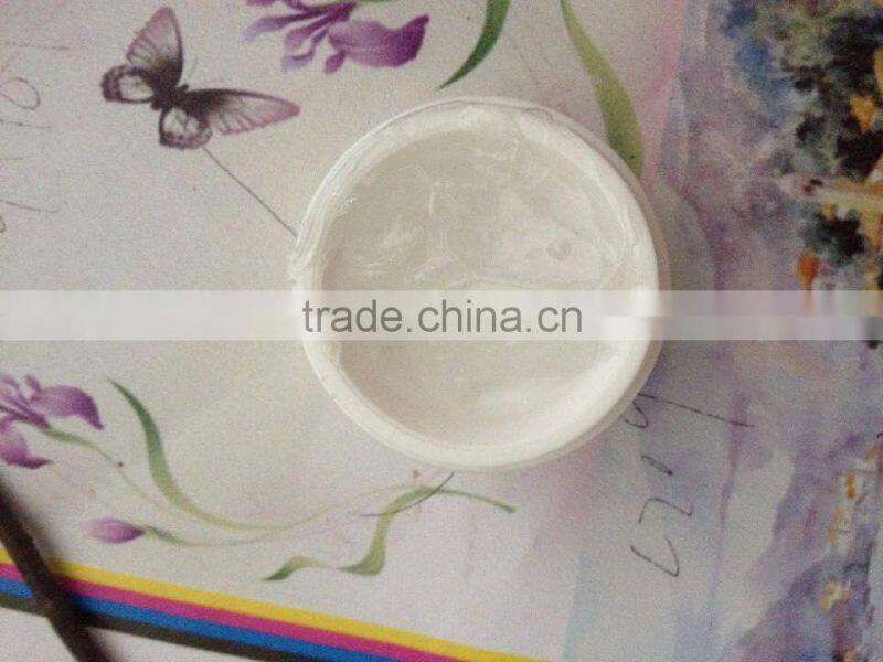 Thick white jelly gel for lengthening nails