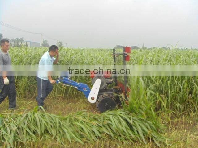 Micro reaper grass harvester