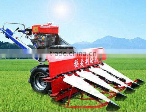 2017 hot sale Mini reaper binder-combine harvester