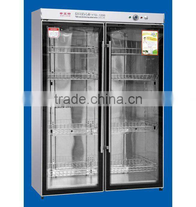 YTD-1200A 40kg/layer tableware disinfection cabinet kitchen uv sterilizer cabinet