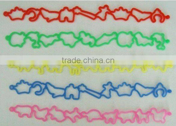 Hot!!! Hollow silicone bracelet/wristband