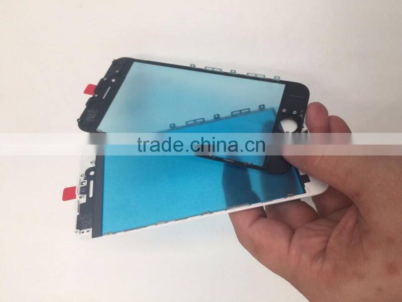 for iPhone 6s 4.7" Glass Lens with Bezel Frame