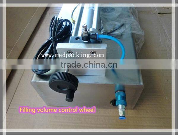 Small Scale Single Head Cream Pneumtic Filling Machine with 100-1000ml