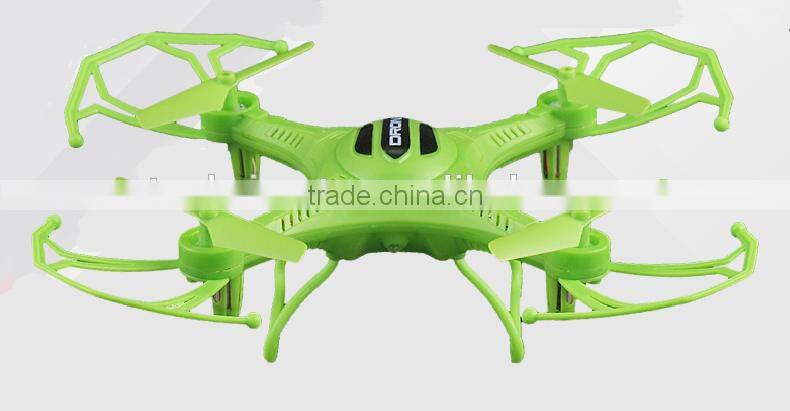 Four-axis aircraft with LED light 2.4G remote control 3D rolling a key return kids toys Drone