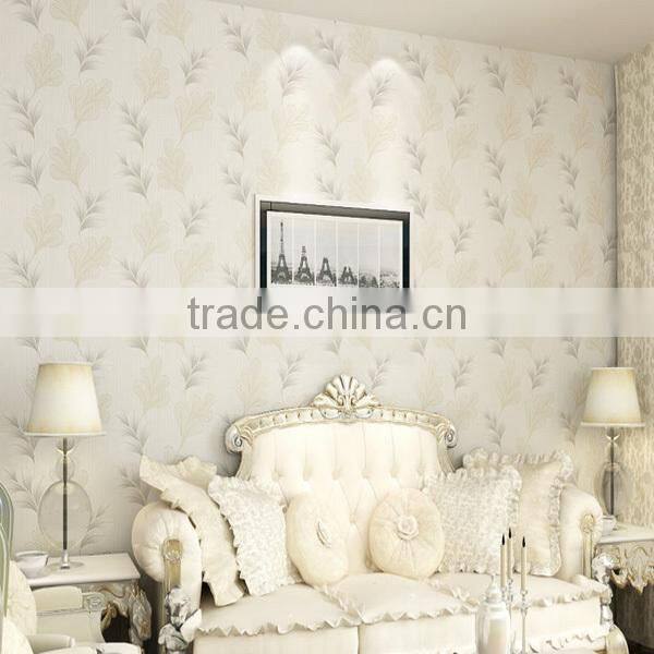 Customized PVC vinyl wallpaper for decorative