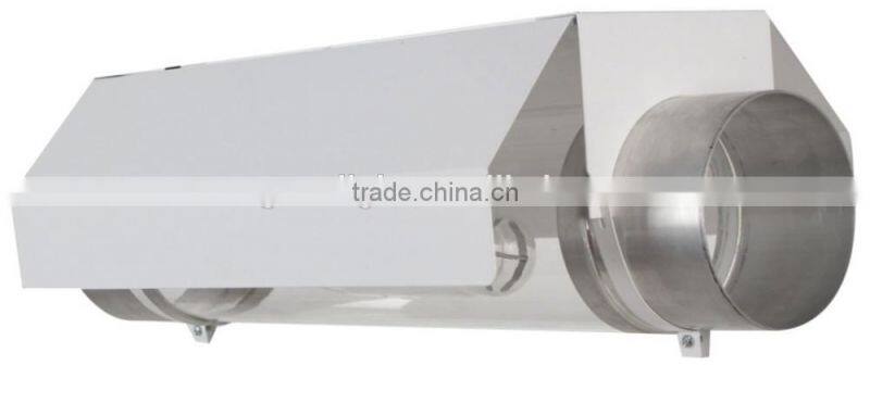 hydroponic 6" air cooled tube reflector for hydroponic hps mh grow lamps ETL listed