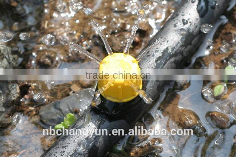 Irrigation garden mist nozzle adjustable tools sprinkler for drip system