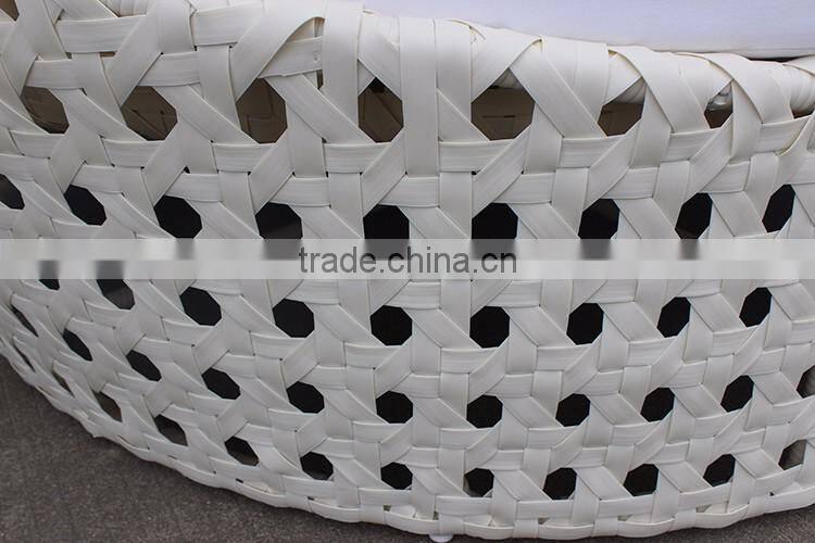 Colorfurl Plastic Rattan Furniture Lying Bed