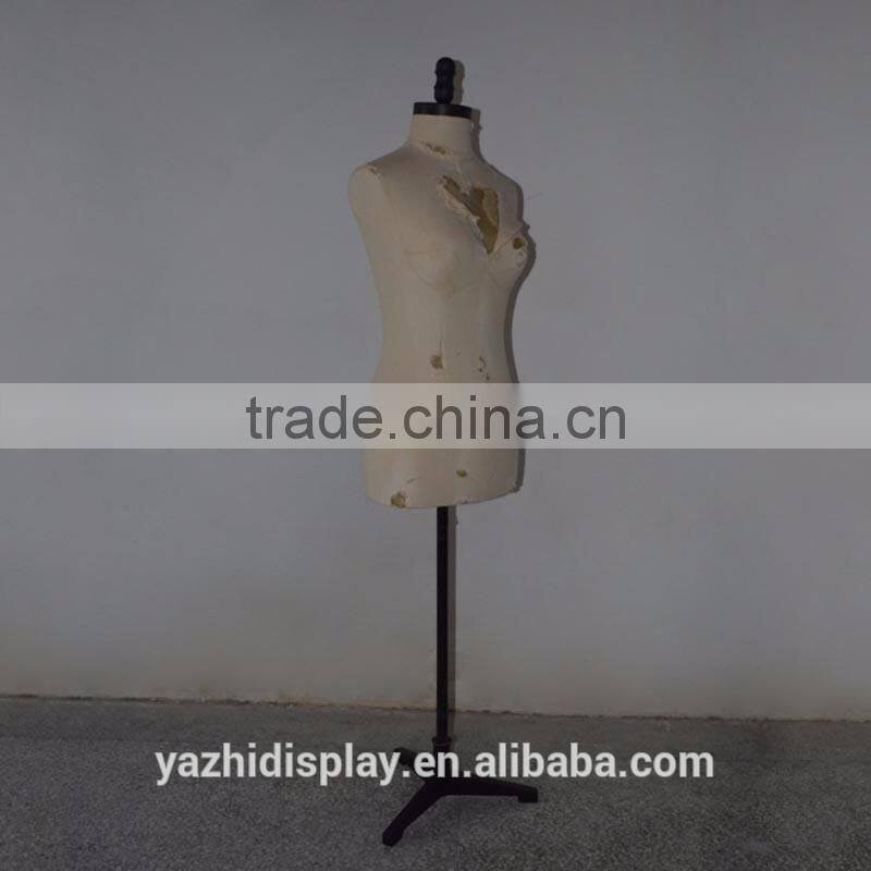 New Design worn out Fabric tailors mannequin For shop Display