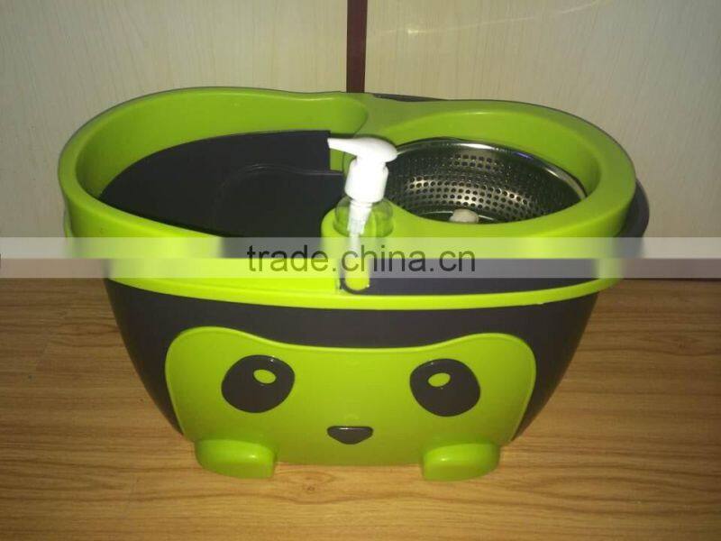 High speed 360 spin mop with big size bucket