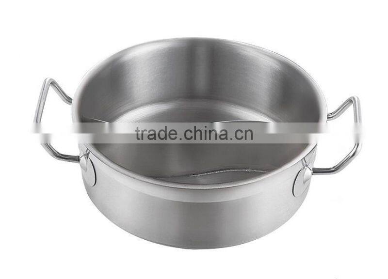 Family Restaurant Hotel Usage Stainless Steel Soup Pot