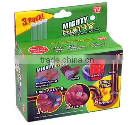 Mighty putty quick-drying putty