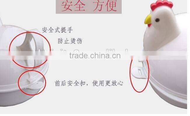 CY141 Creative Cute Boil Electric Egg Cooker Boiler Steamer Automatic Safe Power-off Cooking Tools Kitchen Utensil