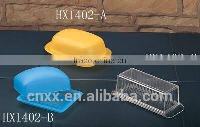 Cheap plastic butter box, detachable butter box,butter dish