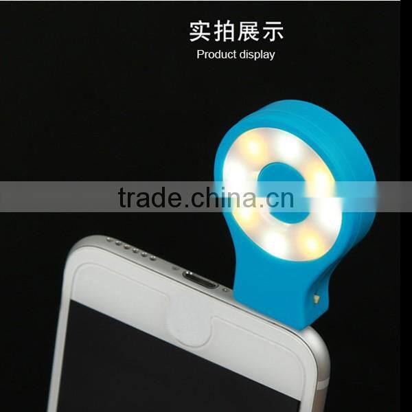 Mini portable led flash fill light for iPhone