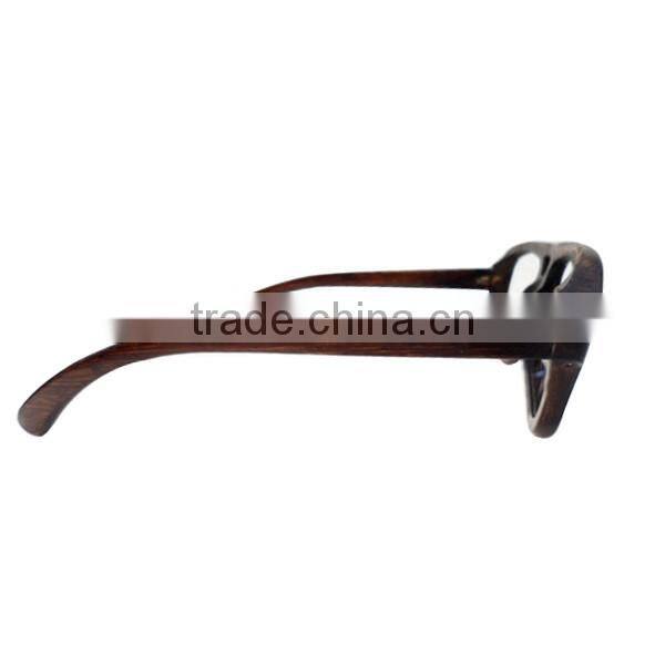 Natural Sapele Wood Sunglasses Frame