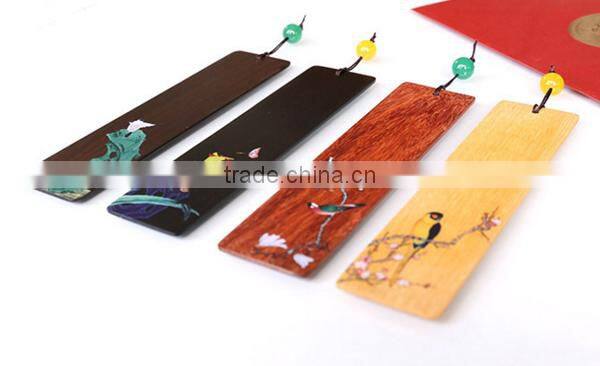 Natural wooden bookmark, custom handmade wood crafts gift
