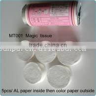 Hot Sales Fancy Compressed Non-Woven Tissue 100% Rayon, 50 gsm