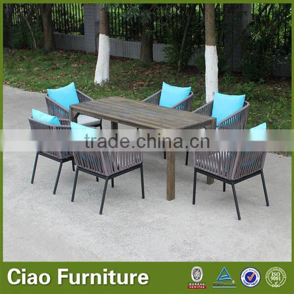 Pine wood furniture solid wood dining table set