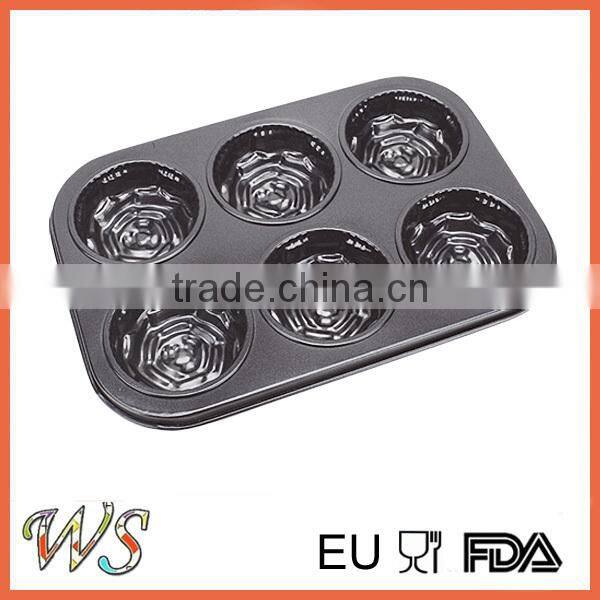 Non-stick Carbon Steel Rose Shape Cake Tool