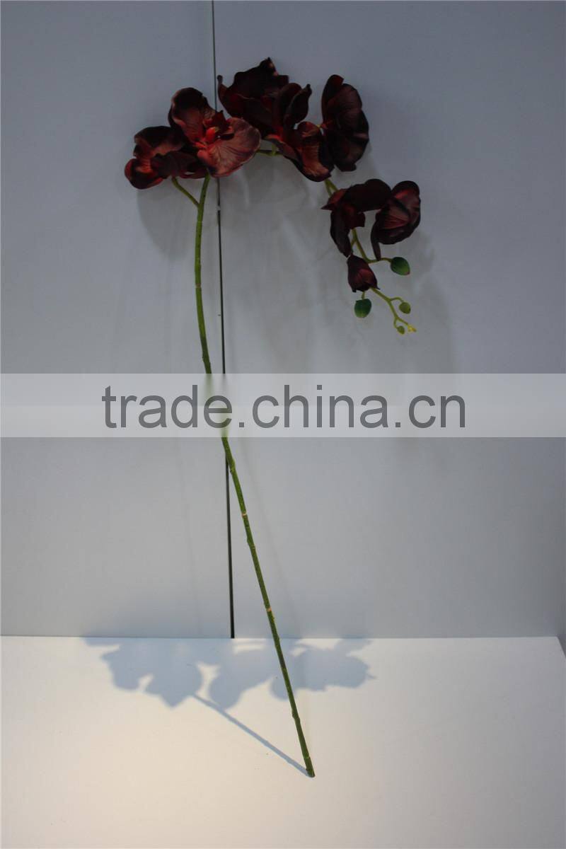 brand name high quality artificial real touch butterfly orchid decoration