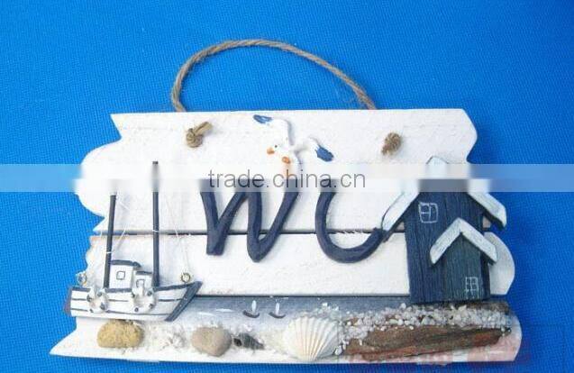 wholesale wood Vintage colour wooden doorplate top quality indicator for factory direct sale