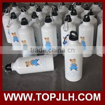 600 ml travel sport canteen aluminum water bottle