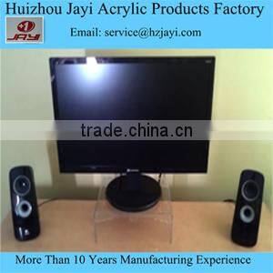 Clear acrylic plexiglass tv lcd cabinet designs