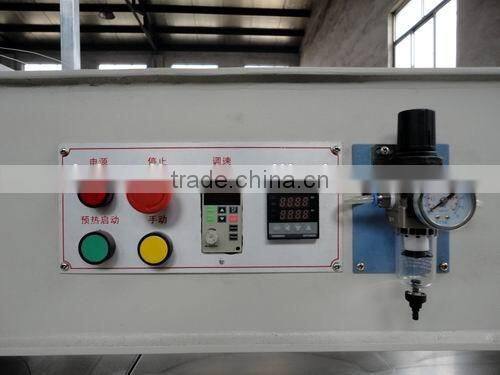 Plywood veneer stitching machine with zigzag veneer jointing in Linyi