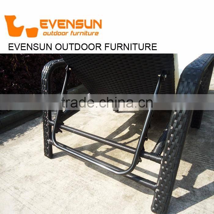 China rattan wicker factory Rattan outdoor Wholesale Pool Furniture